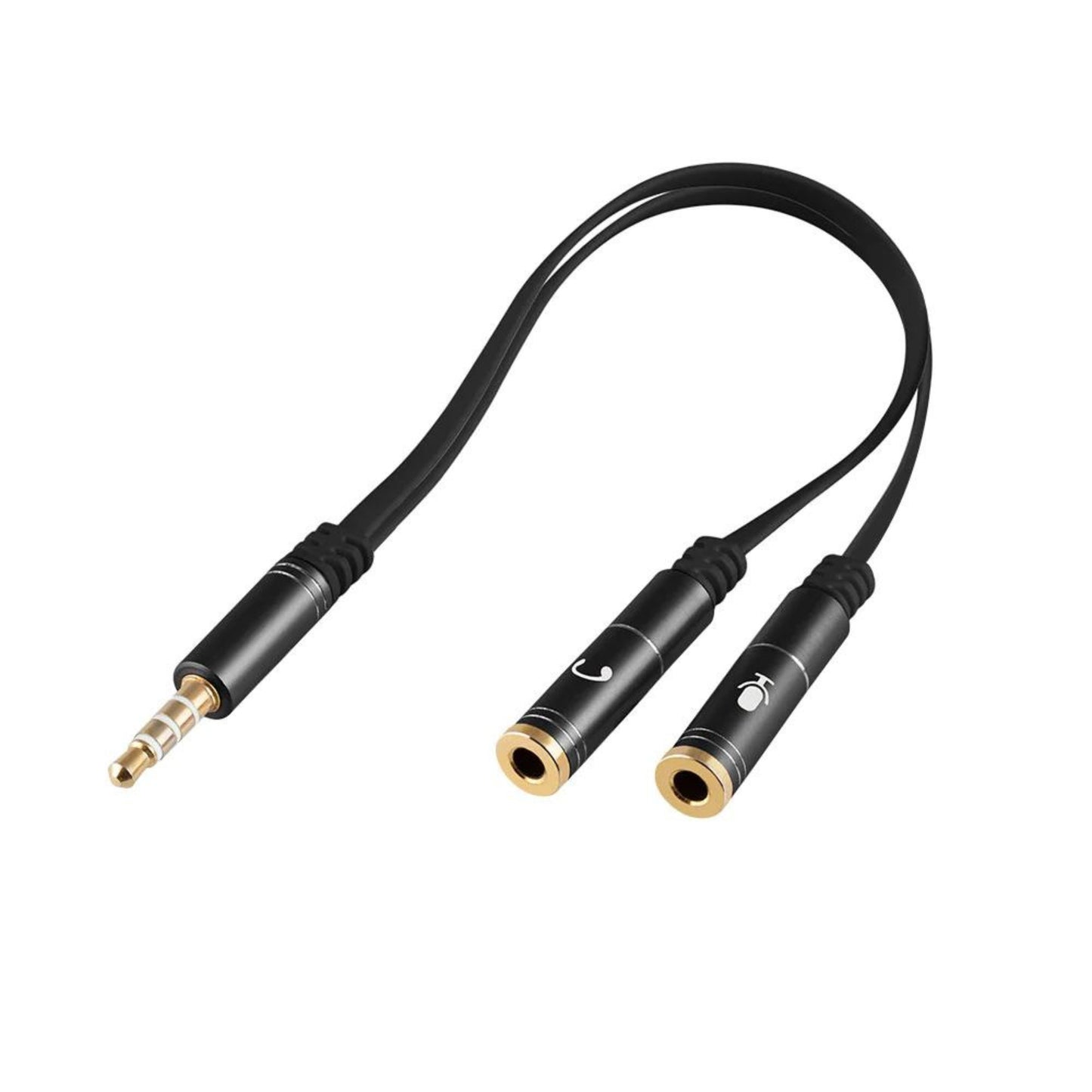 CABLE ADAPTER 3.5MM MALE TO DUAL 3.5MM FEMALE ARG-CB-0029