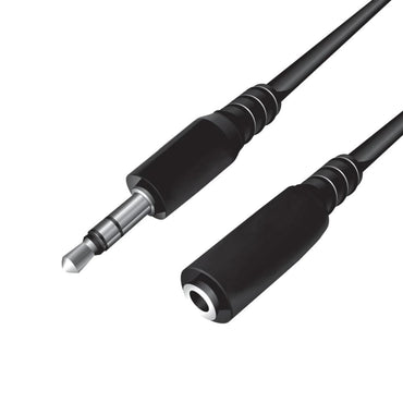 CABLE SOUND EXTENSION 3.5mm Male TO Female - 5FT / 1.5M ARG-CB-0038