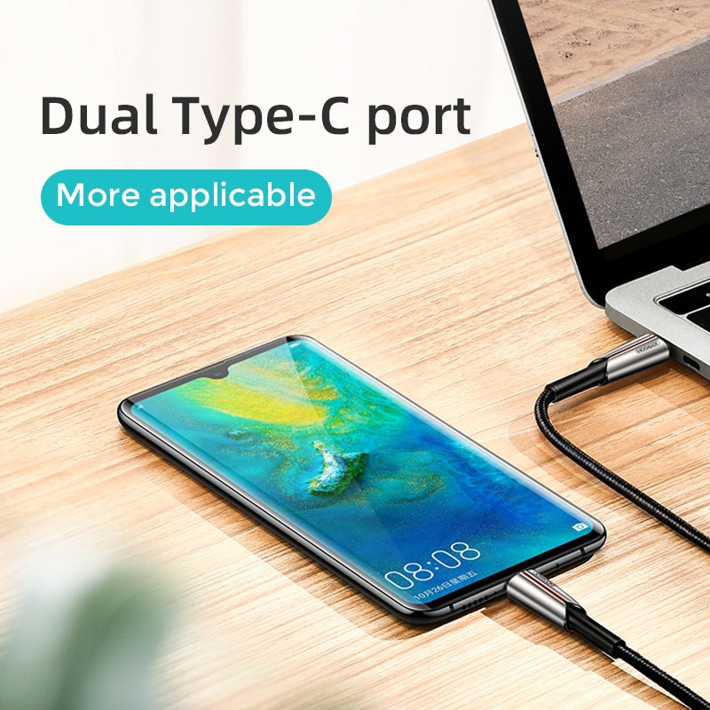 JOYROOM S-M417 Roma Series 60W Type-C / USB-C to Type-C / USB-C Fast Charging Cable, Length: 1.2m