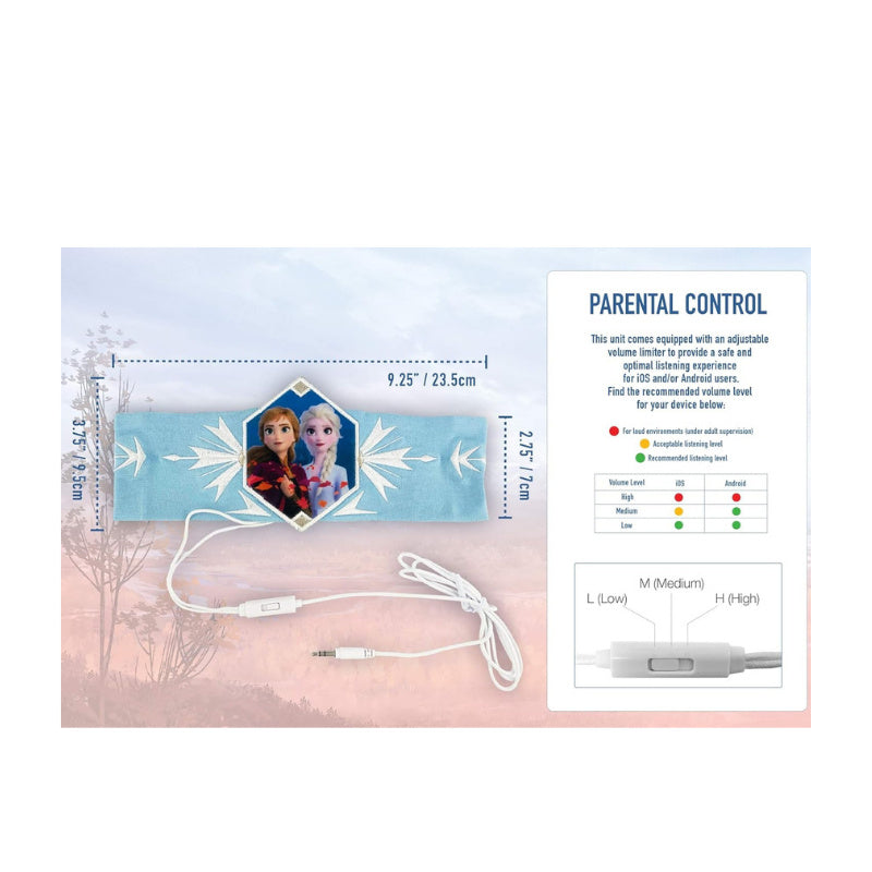 Frozen 2 Kids Headband Headphones