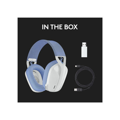 Logitech G435 LIGHTSPEED and Bluetooth Wireless Gaming Headset  Blue / White