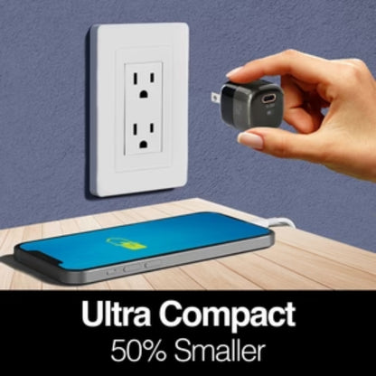VOLTA P2 NANO PRO 20W PD TYPE-C WALL CHARGER ARG-AC-0120BK