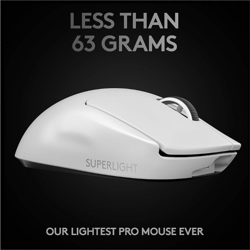 Logitech G PRO X Superlight Wireless Gaming Mouse White