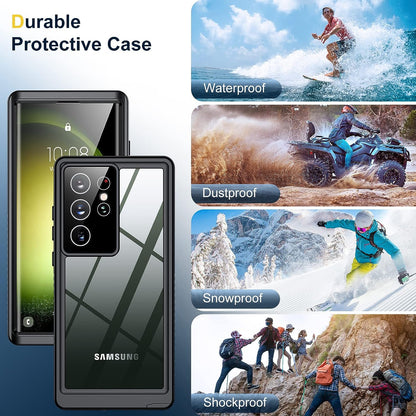 Samsung Galaxy S23 Ultra Case,Waterproof Built-in Lens, Screen Protector